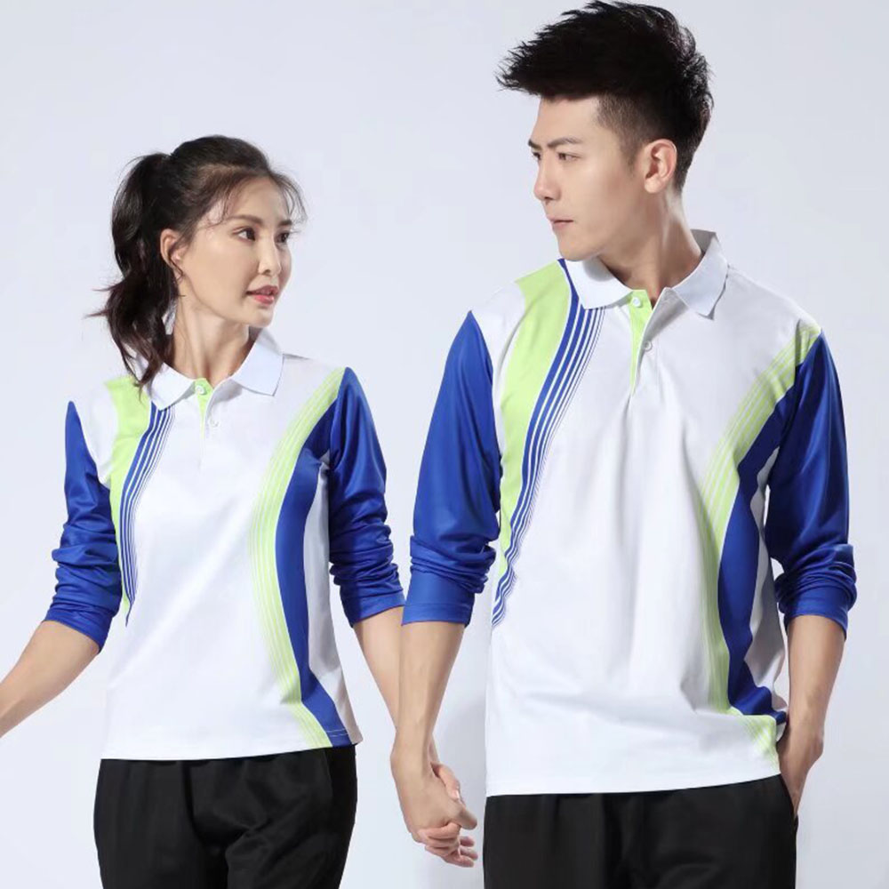 Table Tennis Uniform - 2024 Spring Print Tennis Badminton Shirt