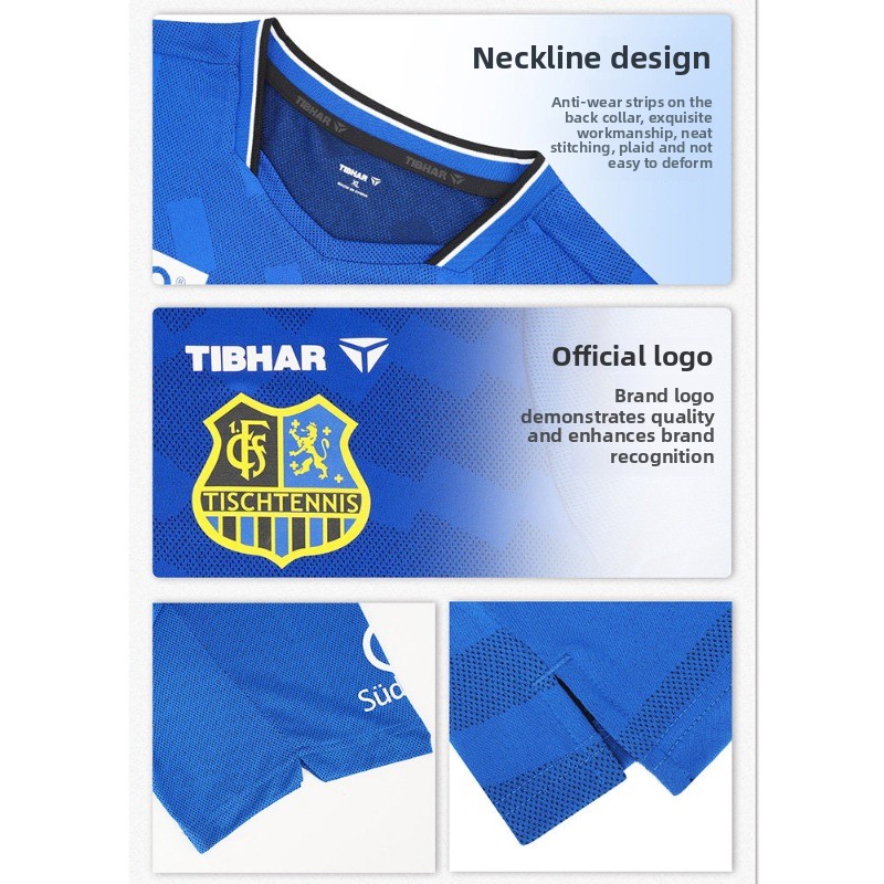 TIBHAR table tennis sportswear - огляд і ціна Table Tennis Uniform