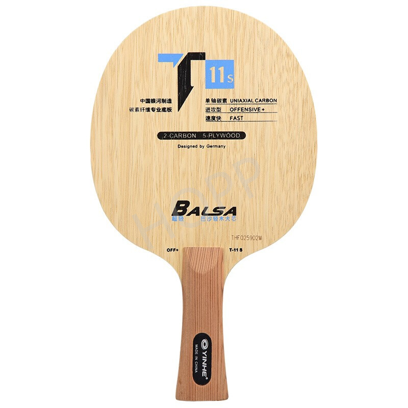 YINHE T-11 T11S (Balsa Light W - огляд і ціна Xiom Blade Table Tennis