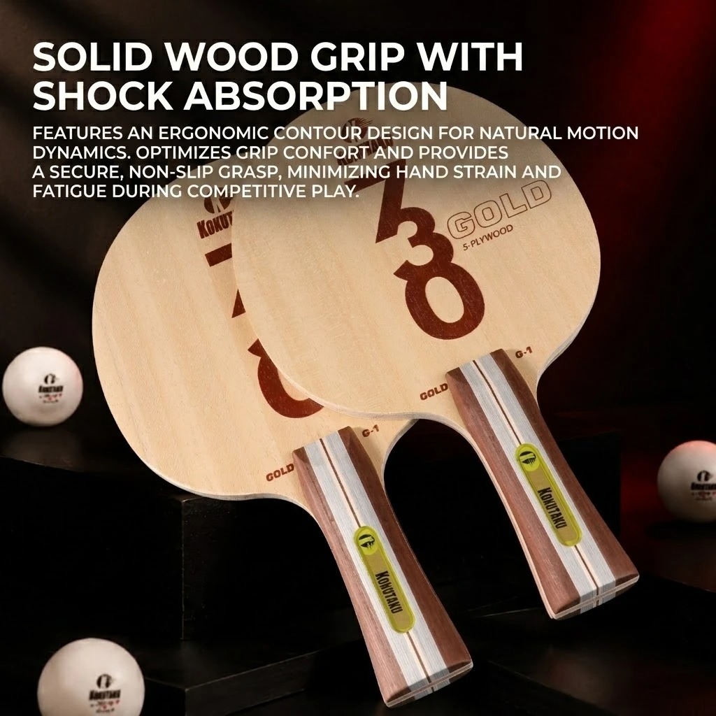 Kokutaku Table Tennis Blade FL - огляд і ціна Stiga Carbon Blade