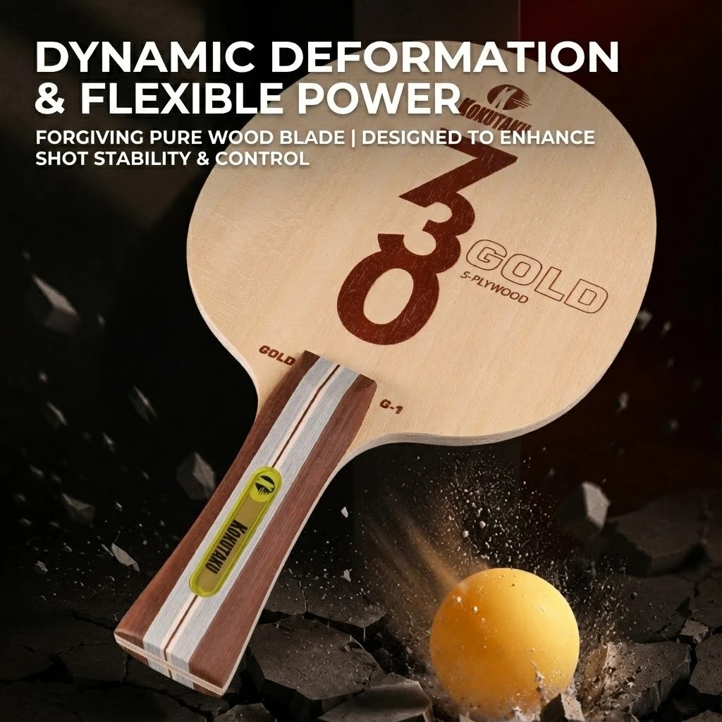 Kokutaku Table Tennis Blade FL - огляд і ціна Stiga Carbon Blade