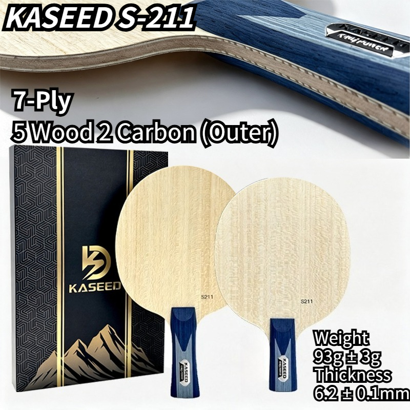 KASEED S211 King Power 7-Ply O - огляд і ціна Stiga Carbon Blade
