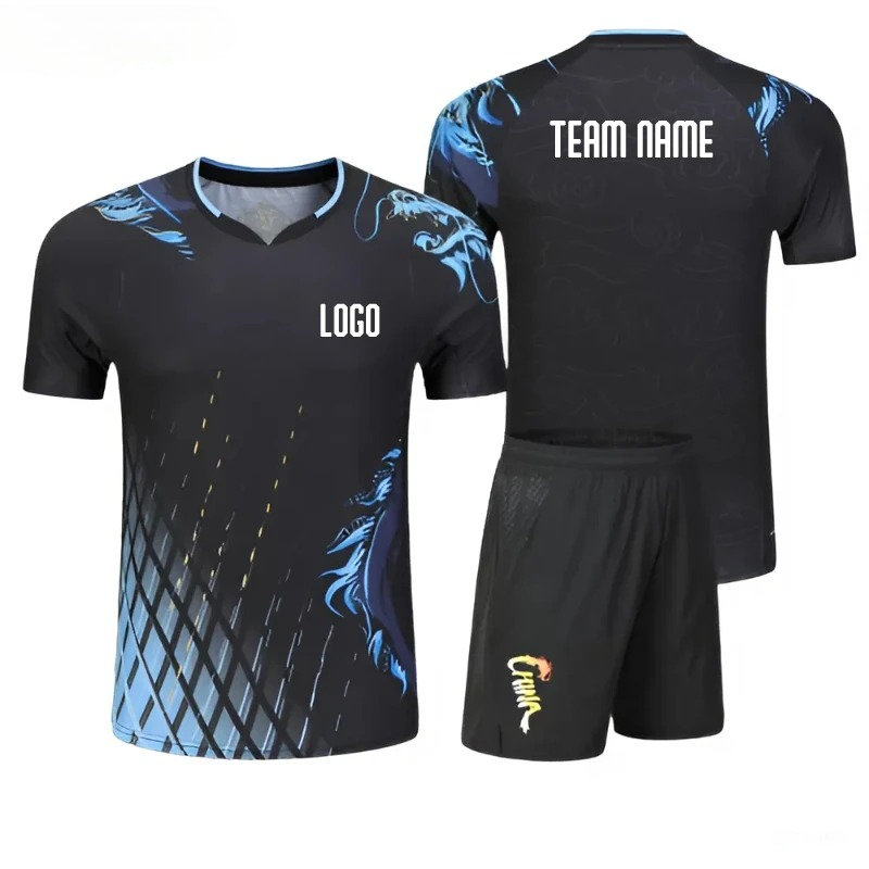 Print Badminton Tennis T-shirt - огляд і ціна Table Tennis Uniform