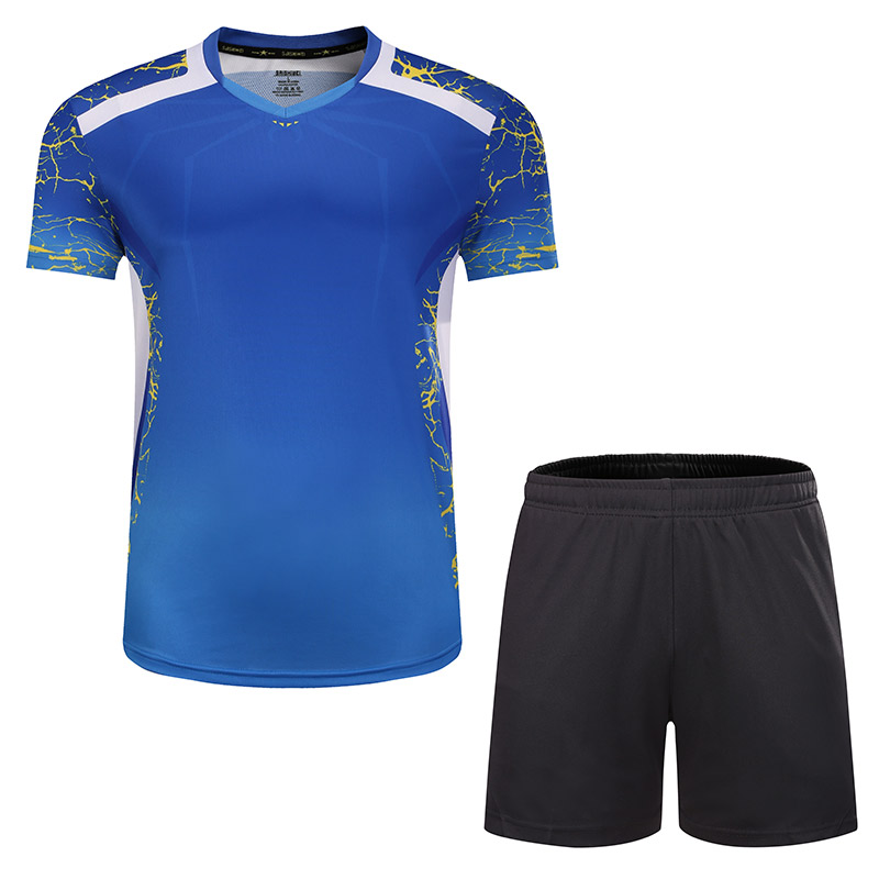 New Men Women Tennis T Shirt   - огляд і ціна Table Tennis Uniform