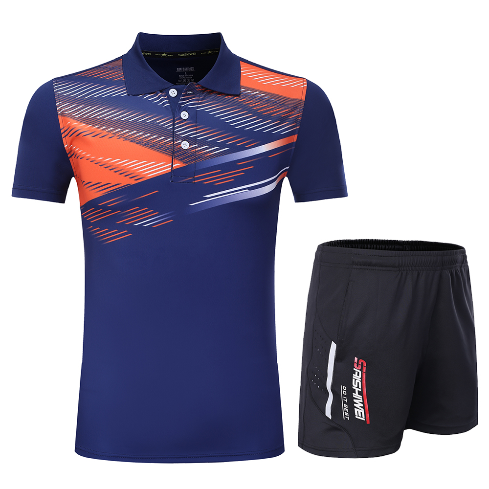 New Men Women Tennis T Shirt   - огляд і ціна Table Tennis Uniform